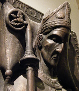 Germany Berlin - Deutsches Historisches Museum Wolfhard von Roth Bishop of Augsburg 1302